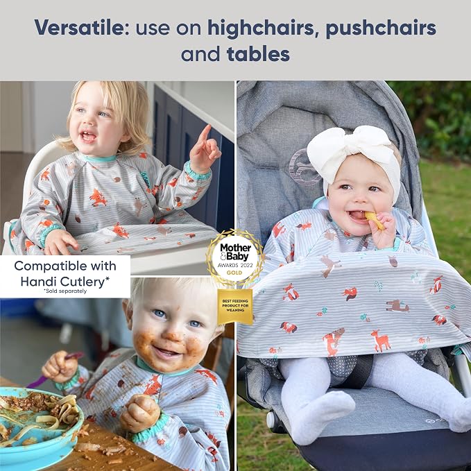 BIBaDO - Long Sleeve Baby Bibs - Babies & Toddlers 6-36 Months - Coverall Baby - Image 4