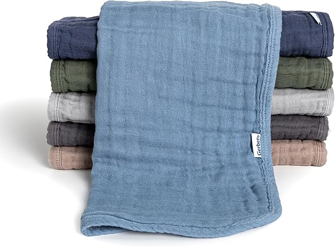 Gerber Baby Unisex Muslin Burp Cloths 72-Pack, Large Size 20" x 10" by Gerber