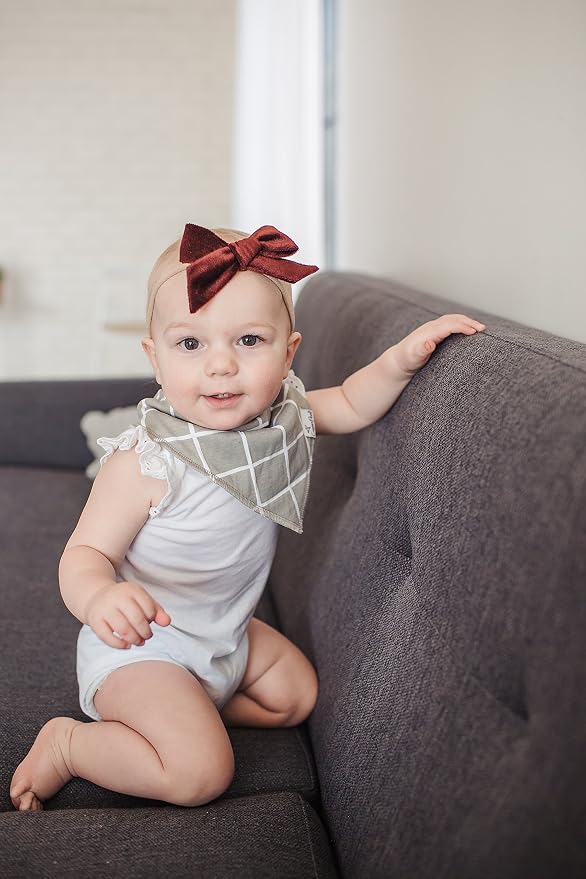 Copper Pearl Baby Bandana Drool Bibs - Image 8