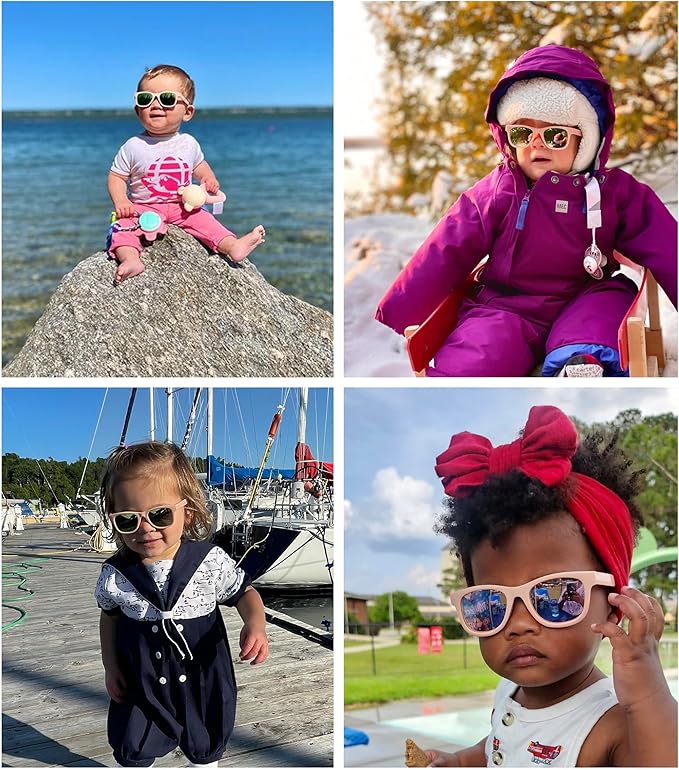 COCOSAND Flexible Baby Sunglasses - Image 2