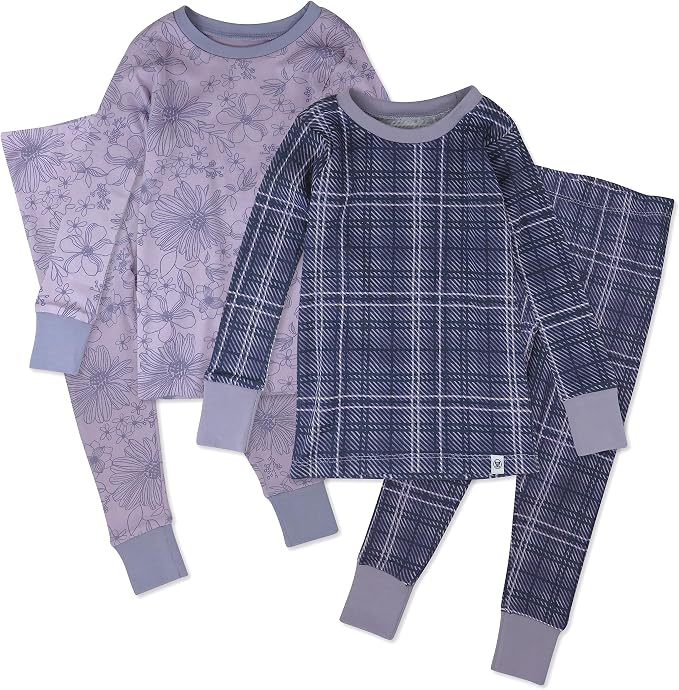 HonestBaby 4 Piece Pajamas Sleepwear Pjs 100% Organic Cotton by HonestBaby