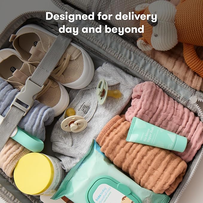 Frida Mom 30pc Pre-Packed Hospital & Diaper Bag Essentials Gift Set, Includes - Image 6