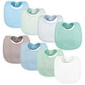 Tiny Twinkle 8 Pack Baby Bibs for Drooling and Teething – Waterproof & by TinyTwinkle