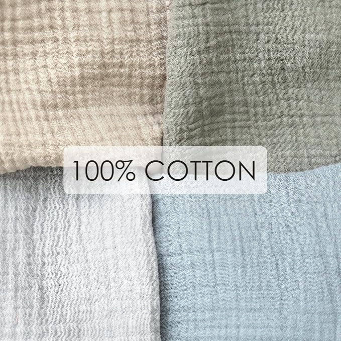 Muslin Nursing Covers for Breastfeeding, Privacy Breast Feeding Cover - Image 2