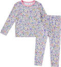 pureborn Baby Toddler Kids Viscose from Bamboo Pajamas Set Pjs 2pcs 18M-8Y by pureborn