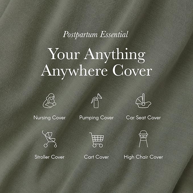 Solly Baby Nursing Cover, Ultra-Breathable, Lightweight Breastfeeding Cover-Up - Image 6