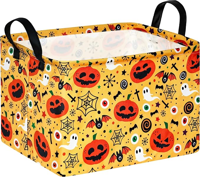 Ghost Happy Halloween Kids Gift Shelf Storage Basket Organizer Box Clothes by Unknown