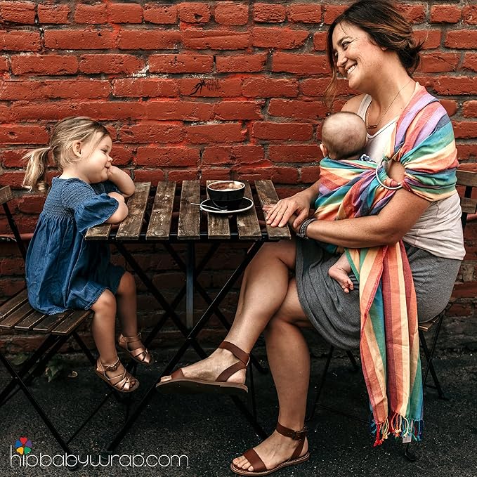 Hip Baby Wrap Ring Sling Baby Carrier - Image 5