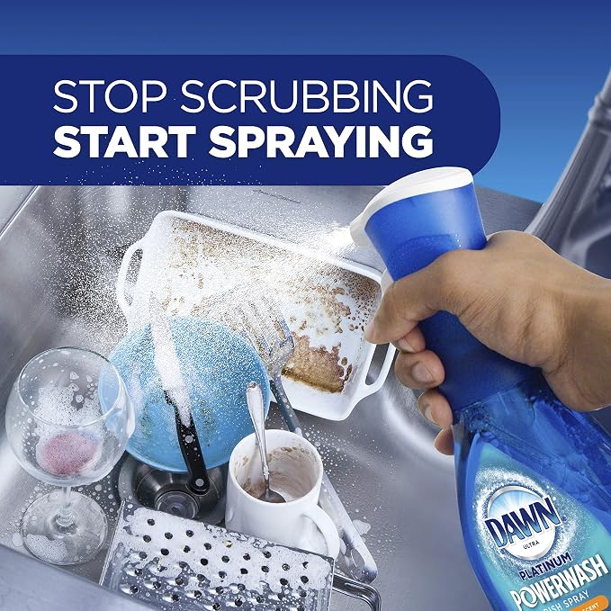 Dawn Platinum Powerwash Dish Spray, Dish Soap, Citrus Scent - Image 4