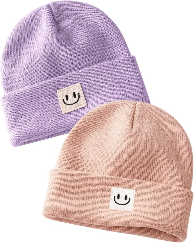 FURTALK Baby Beanie Cute Toddler Winter Hat Knit Boys Girls Warm 2 Pack Kids by FURTALK