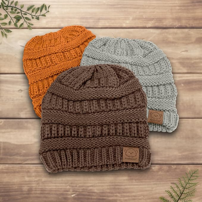 3-Pack Baby Beanies for Boys, Girls - Image 9
