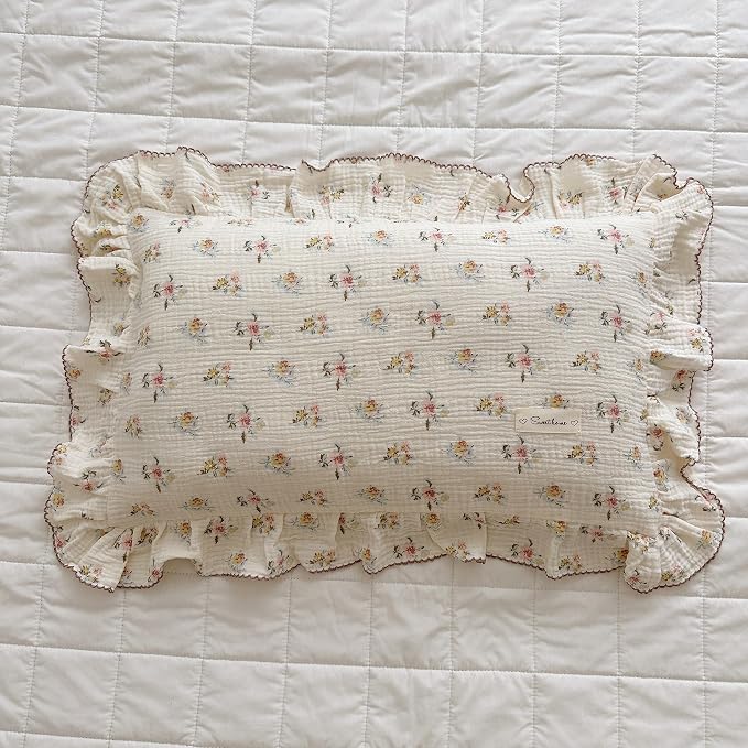 BuLuTu Cotton Muslin Kids Toddler Pillowcase - Image 4