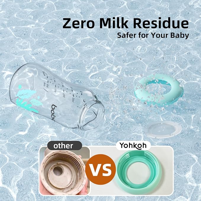 YOHKOH Glass Breast Milk Storage Bottles - Image 5