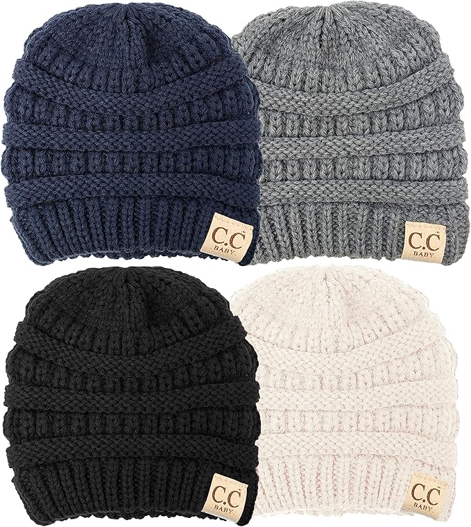 Funky Junque Baby Winter Hat – Cute Newborn Hats, Cozy Warm Infant Beanie by FunkyJunque