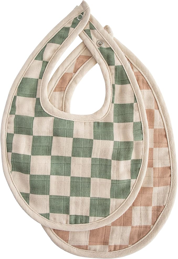 mushie Muslin Baby Bib | Soft Cotton by mushie