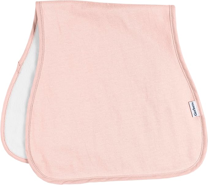 Gerber Baby Unisex Burp Cloths, Size 10.5" x 21" - Image 2
