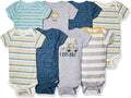 Gerber unisex-baby 8-pack Short Sleeve Onesies Bodysuits by Gerber