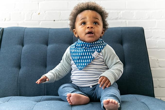Copper Pearl Baby Bandana Drool Bibs - Image 3