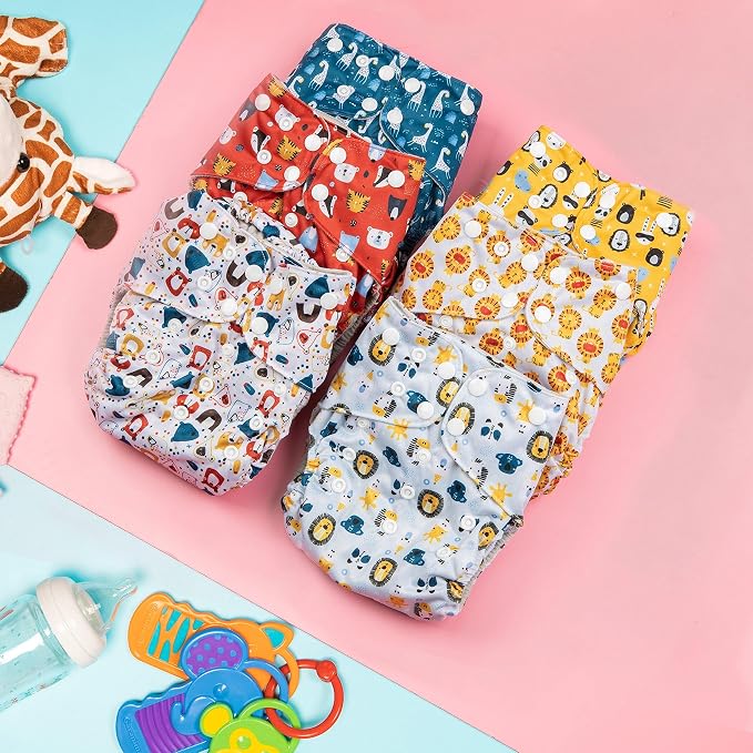 Simple Being Reusable Cloth Diapers, Double Gusset, One Size Adjustable - Image 2