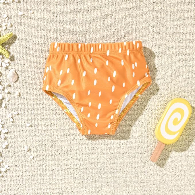 Aalizzwell Toddler Baby Girl Bathing Suit Two Piece Swimsuit Bikini Beach Wear - Image 5