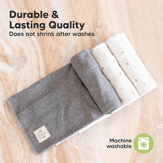 Organic Burp Cloths Baby Boy, Girl - Image 6