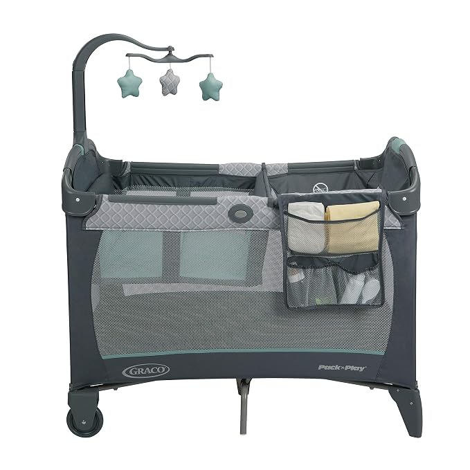 Graco Pack and Play Change 'n Carry Playard | Includes Portable Changing Pad - Image 4
