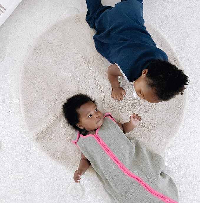 baby deedee Sleep Nest Fleece Baby Sleeping Bag, Wearable Blanket, Mocha Hot - Image 2