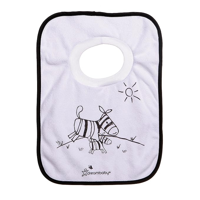 Dreambaby Terry Cloth Cotton Pullover Baby Bibs - Image 5