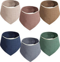 Magnetic Bandana Drool Bibs 6-pack by Unknown
