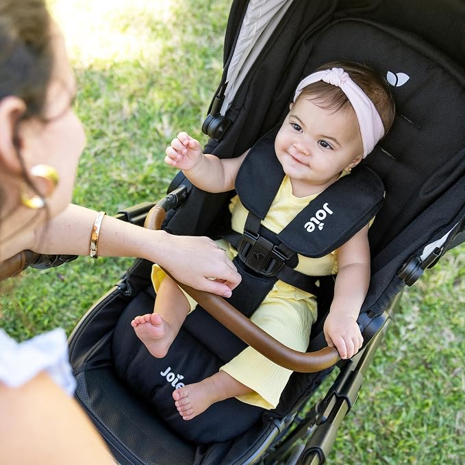 Joie Ginger 4-in-1 Convertible Pramette and Stroller, Height Adjustable seat - Image 7