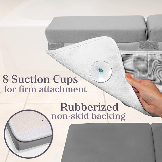 Premium Bath Kneeler, Baby Bath Kneeler and Elbow Rest Pad Set, Kneeling Pad - Image 7