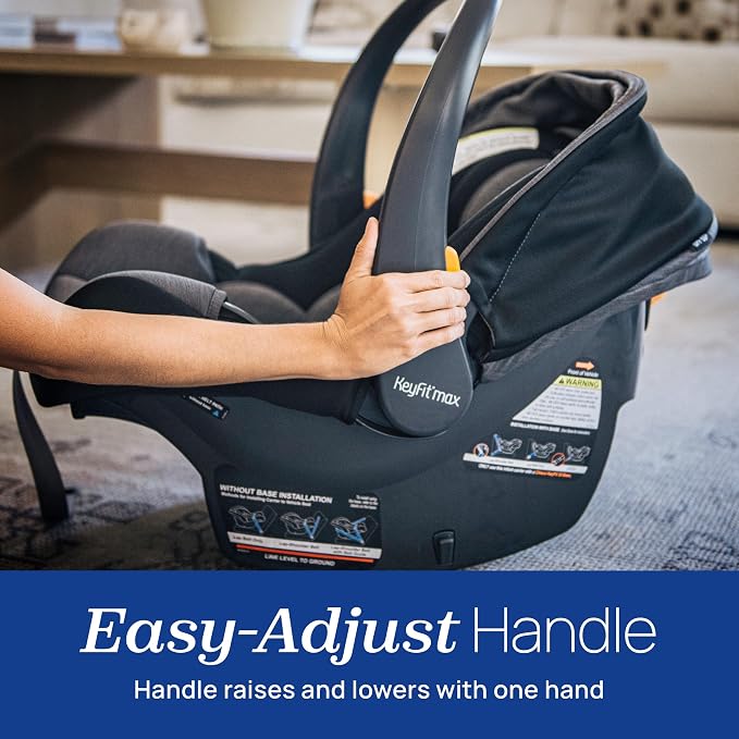 Chicco KeyFit® Max ClearTex® Infant Car Seat and Base, Rear-Facing Seat - Image 3