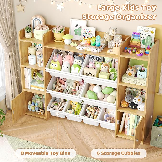 FOTOSOK 55''Large Toy Storage Organizer - Image 6