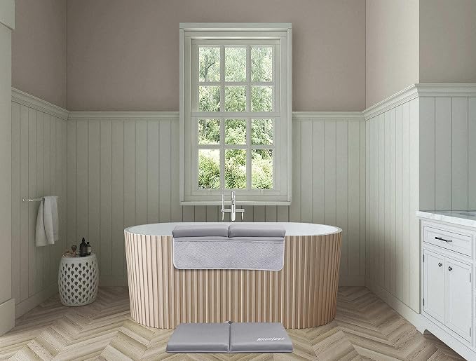 Bath Kneeler and Elbow Rest Pad Bath Kneeler Baby Bath Mat Kneeling Pad Bath - Image 5