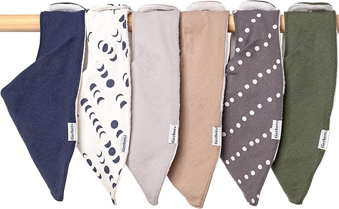 Gerber Unisex Baby Bandana Bibs - Image 3