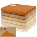 KeaBabies Organic Cotton Burp Cloths Baby Girl, Boy by KeaBabies