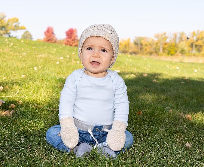 Funky Junque Baby Winter Hat – Cute Newborn Hats, Cozy Warm Infant Beanie - Image 4
