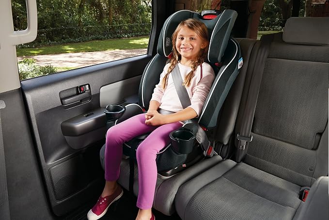 Graco SlimFit 3-in-1 Convertible Car Seat, Ultra-Space-Saving Design, Suitable - Image 2