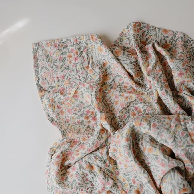 mushie Muslin Baby Swaddle Blanket | 100% Organic Cotton - Image 2