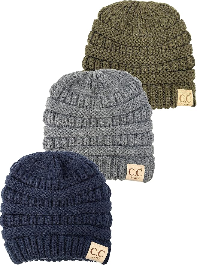 Funky Junque Baby Winter Hat – Cute Newborn Hats, Cozy Warm Infant Beanie by FunkyJunque