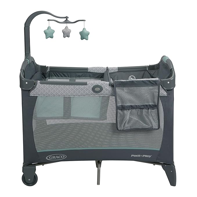 Graco Pack and Play Change 'n Carry Playard | Includes Portable Changing Pad - Image 2
