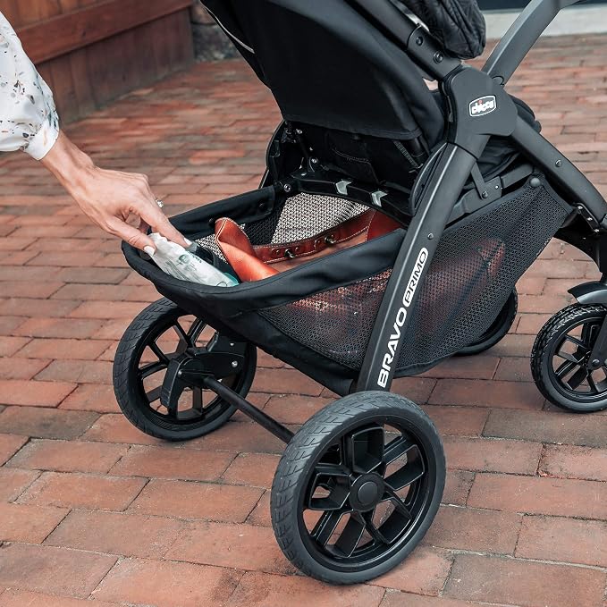 Chicco Bravo Primo Trio Travel System, Bravo Primo Quick-Fold Stroller - Image 14