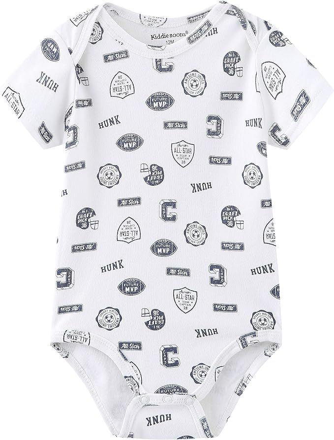Baby Layette Set Baby Boys' 9-Piece Bodysuits Pants Set Toddler Girl Boy Unisex - Image 4