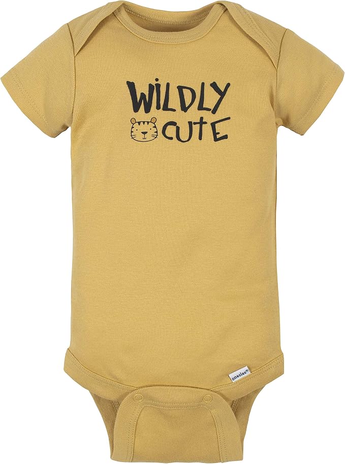 Gerber unisex-baby 8-pack Short Sleeve Onesies Bodysuits - Image 8
