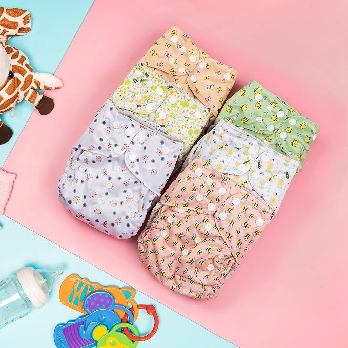 Simple Being Reusable Cloth Diapers, Double Gusset, One Size Adjustable - Image 2