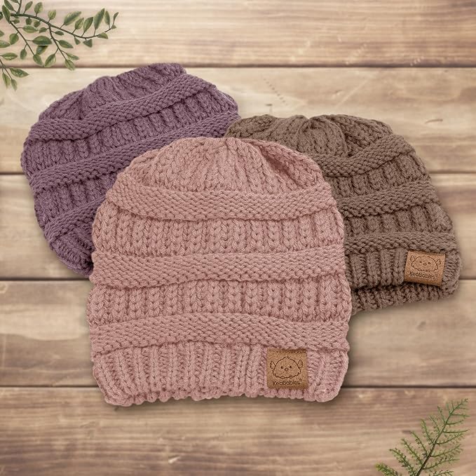 3-Pack Baby Beanies for Boys, Girls - Image 9