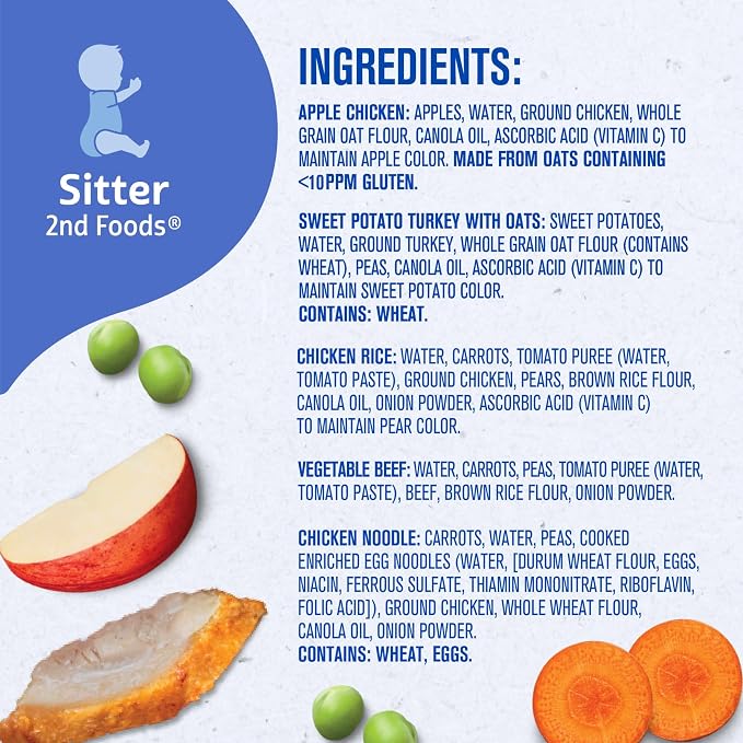 Gerber Stage 2 Baby Food, Nourishing Blends Tubs, Baby Puree, Variety Pack - Image 8