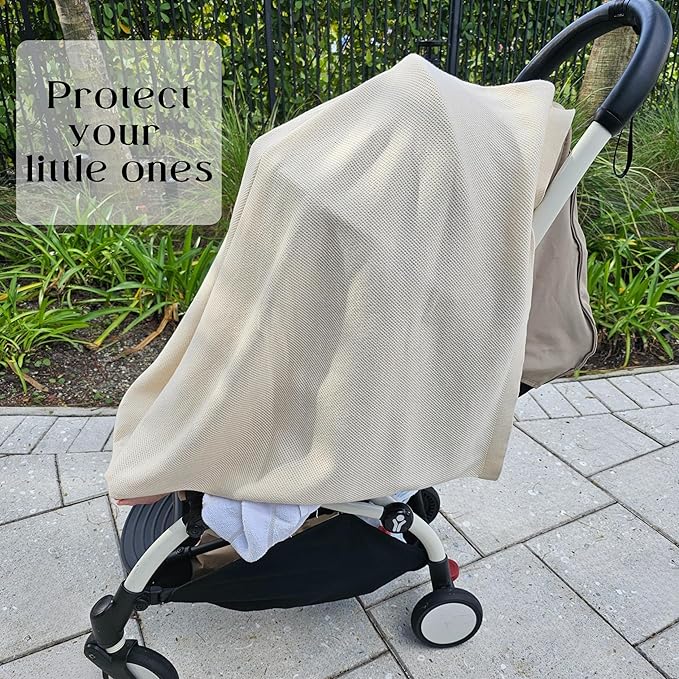 Little Rou Peekaboo Knit Breathable Nursing Cover Up - Image 5