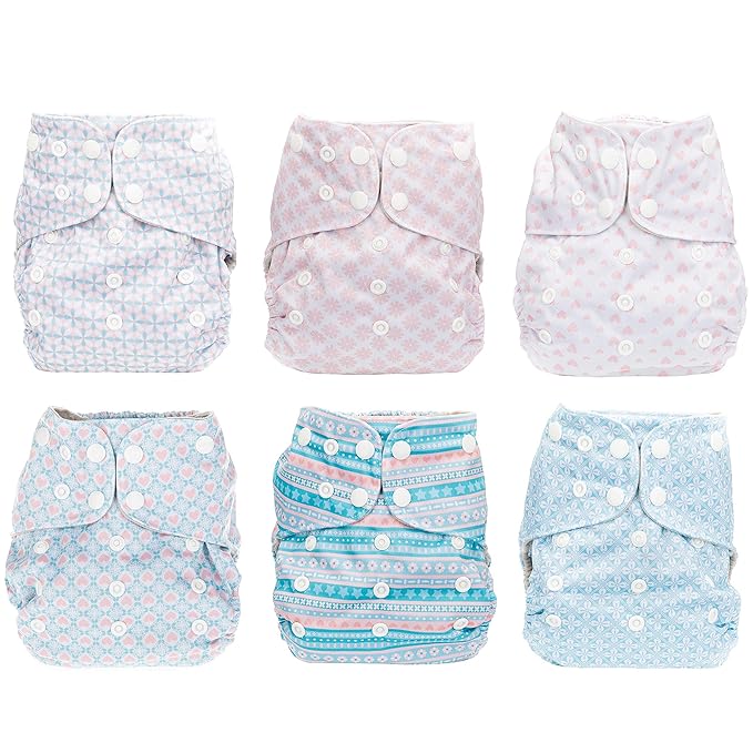 Simple Being Reusable Cloth Diapers, Double Gusset, One Size Adjustable - Image 3