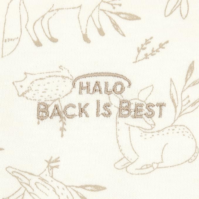 HALO 100% Cotton Sleepsack Swaddle, 3-Way Adjustable Wearable Blanket, TOG 1.5 - Image 6